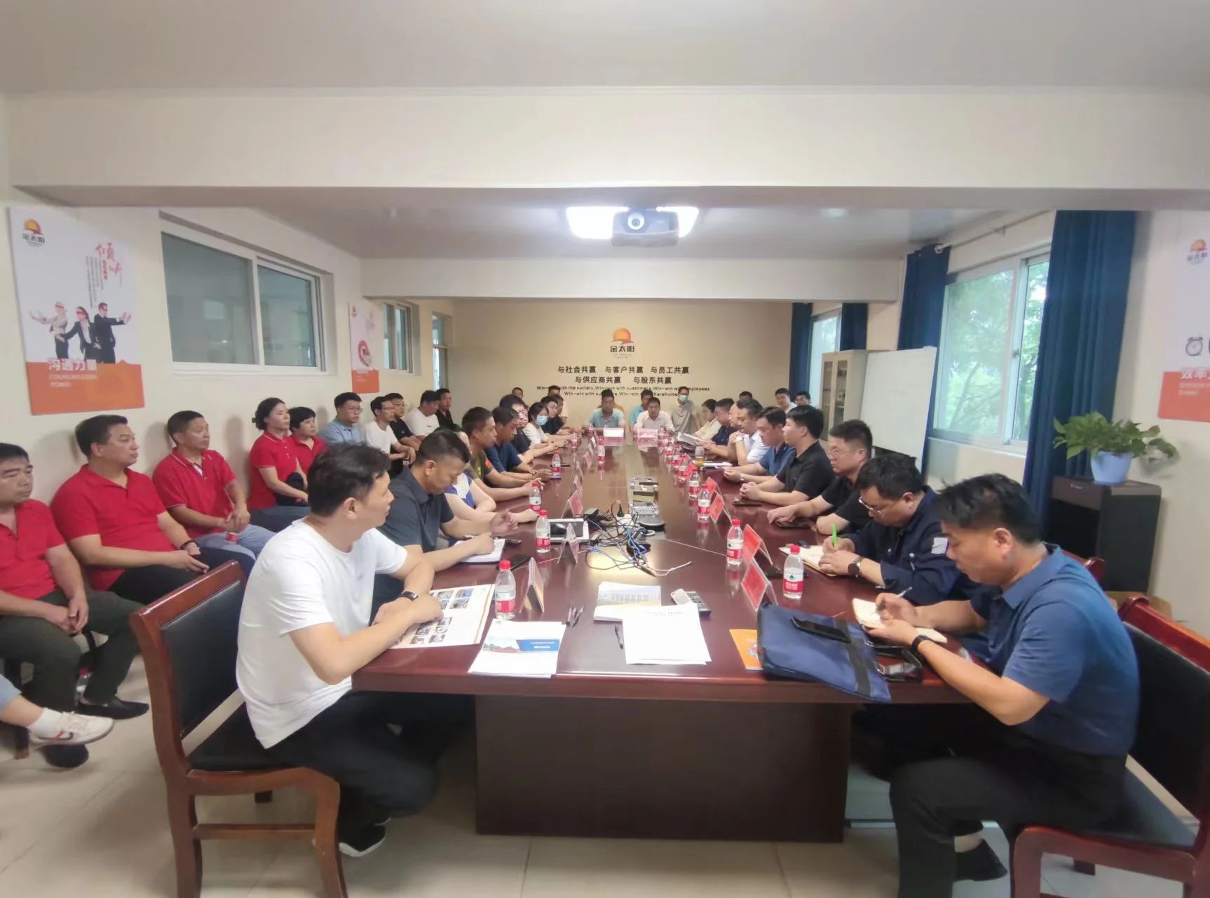 延津縣2023年工貿(mào)企業(yè)防汛應急演練在我司舉行！